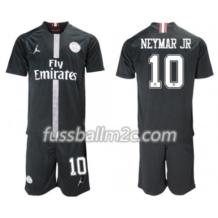 Fußballtrikots Paris Saint-Germain Neymar Jr 10 Jodan Schwarz Kinder Ausweich Trikotsatz 2018-2019 Fußballtrikots Paris Saint-Germain Neymar Jr 10 Jodan Schwarz Kinder Ausweich Trikotsatz 2018-2019